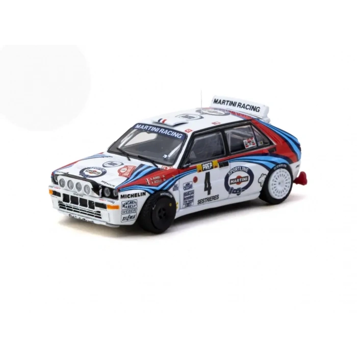 Tarmac Works 1/64 Lancia Delta HF Integrale Monte Carlo Rally 1992 #04 Winner Didier Auriol / Bernard Occelli