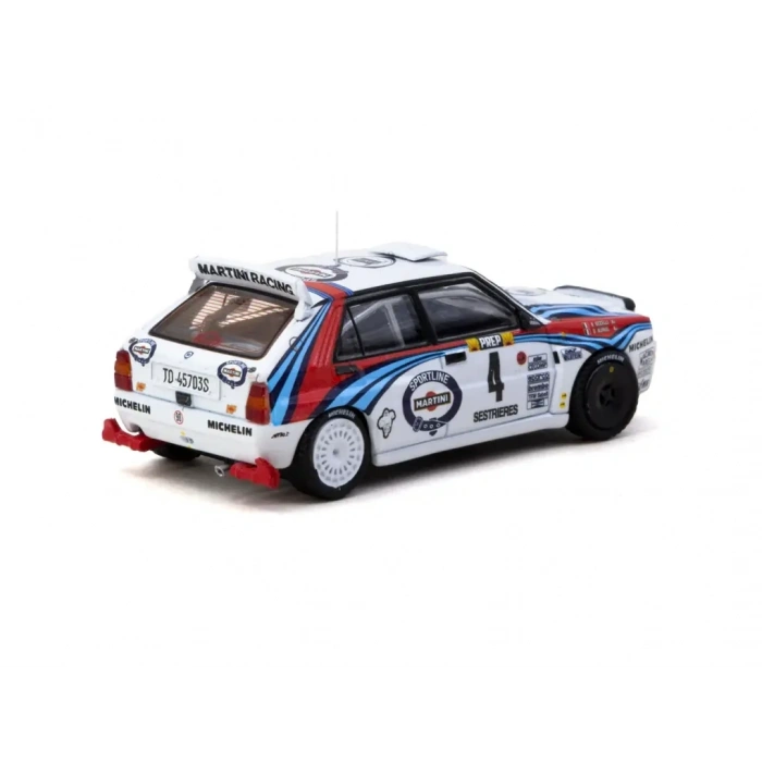 Tarmac Works 1/64 Lancia Delta HF Integrale Monte Carlo Rally 1992 #04 Winner Didier Auriol / Bernard Occelli
