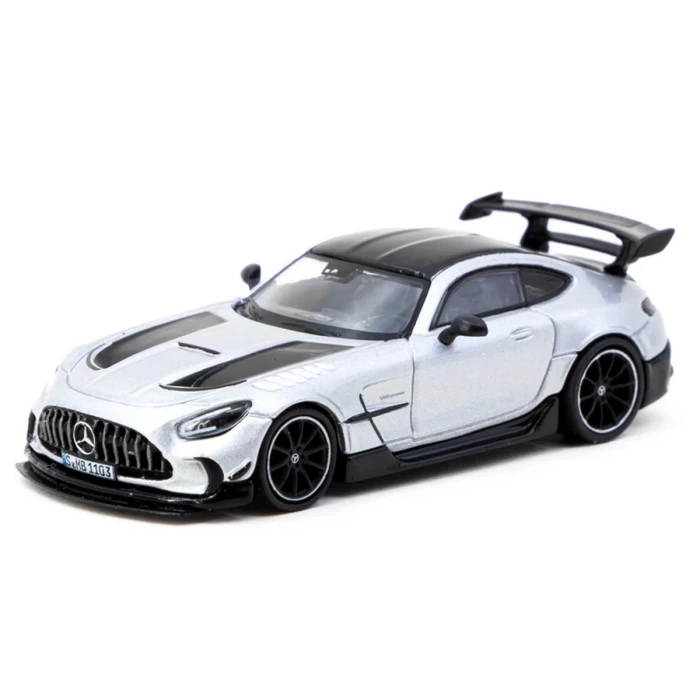 Tarmac Works 1/64 Mercedes-Benz AMG GT Black Series Silver Metallic