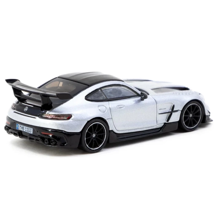 Tarmac Works 1/64 Mercedes-Benz AMG GT Black Series Silver Metallic