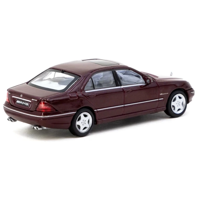 Tarmac Works 1/64 Mercedes-Benz S 55 AMG Bordeaux Red Metallic