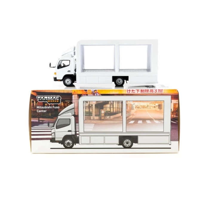 Tarmac Works 1/64 Mitsubishi Fuso Canter Mobile Display Truck