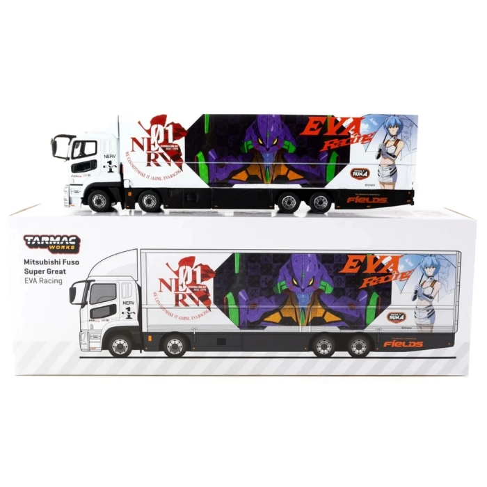 Tarmac Works 1/64 Mitsubishi Fuso Super Great EVA Racing