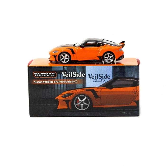 Tarmac Works 1/64 Nissan VeilSide FFZ400 Fairlady Z Orange