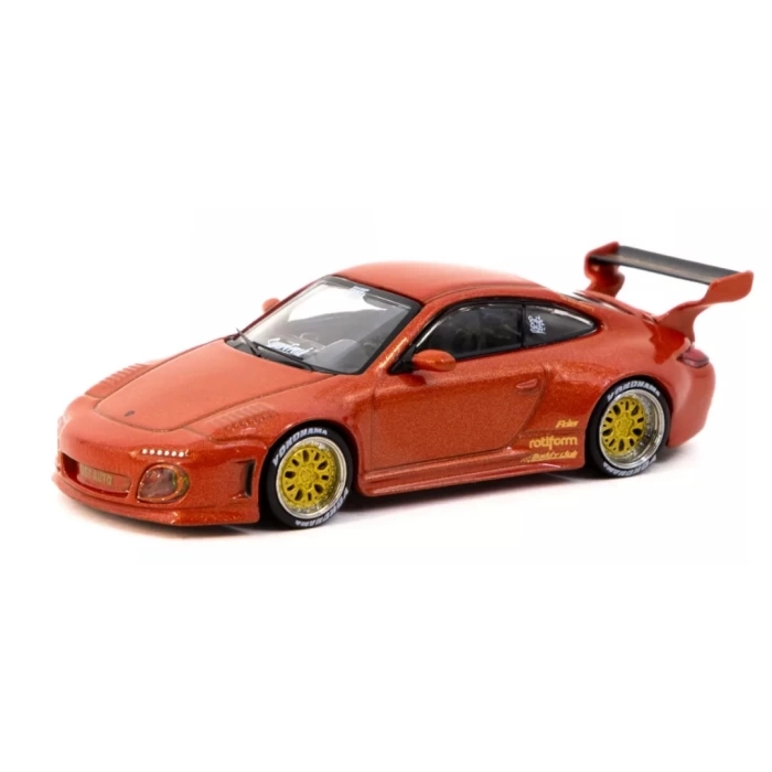 Tarmac Works 1/64 Old & New 997 Red Metallic