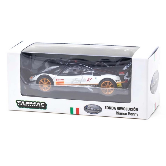 Tarmac Works 1:64 Pagani Zonda Revolución Bianco Benny