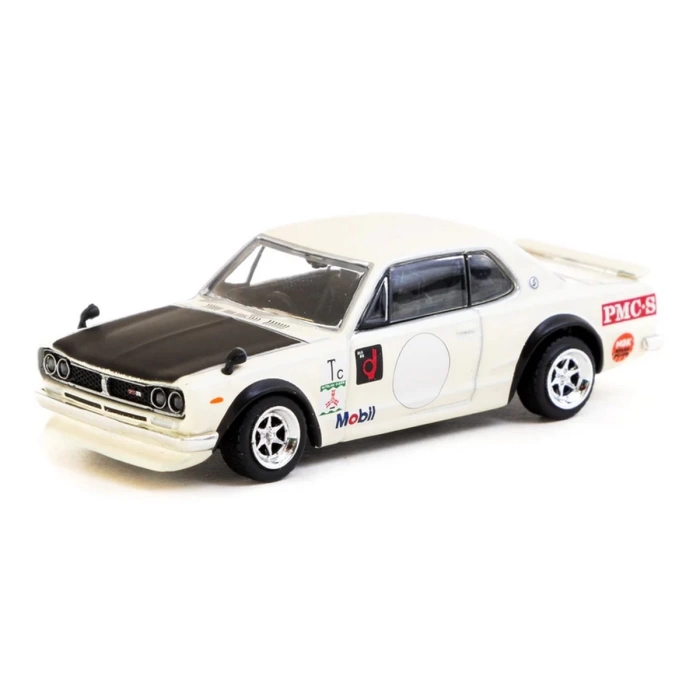 Tarmac Works 1/64 Skyline HT 2000GT-R White