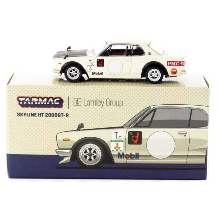 Tarmac Works 1/64 Skyline HT 2000GT-R White