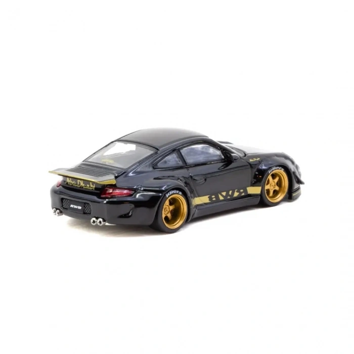 Tarmac Works OSK Tools x RWB x Tarmac Works 1/64 RWB 997 Black Bundle Set