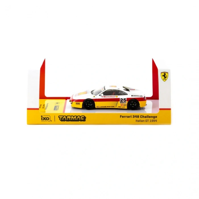 Tarmac Works X iXO Models 1/64 Ferrari 348 Challenge Italian GT 1994 #25