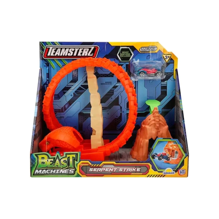 Teamsterz Beast Machines Yılan Saldırısı Yarış Pisti