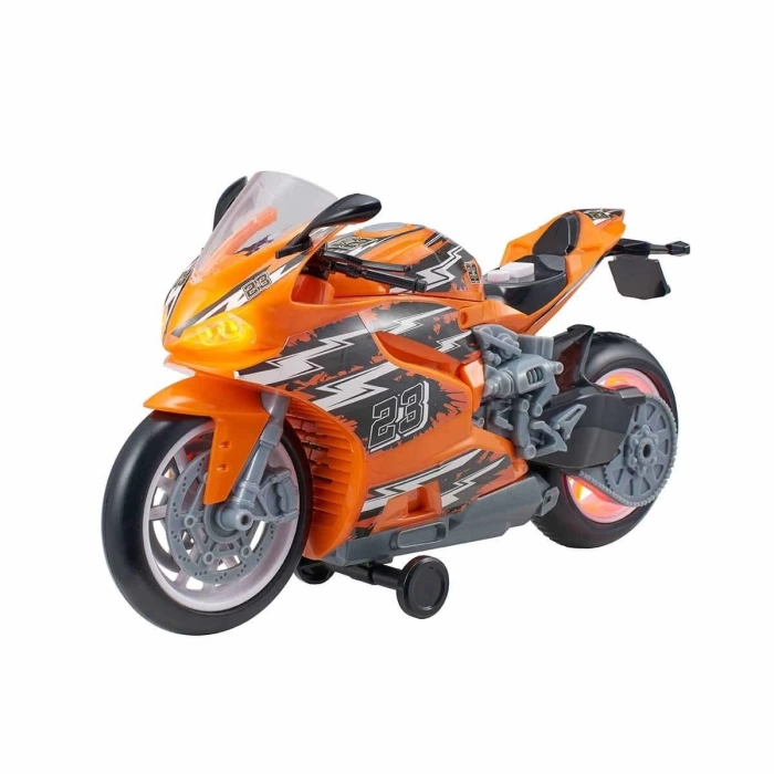 Teamsterz Street Moverz Sesli ve Işıklı Motorize Motosiklet 27 cm.