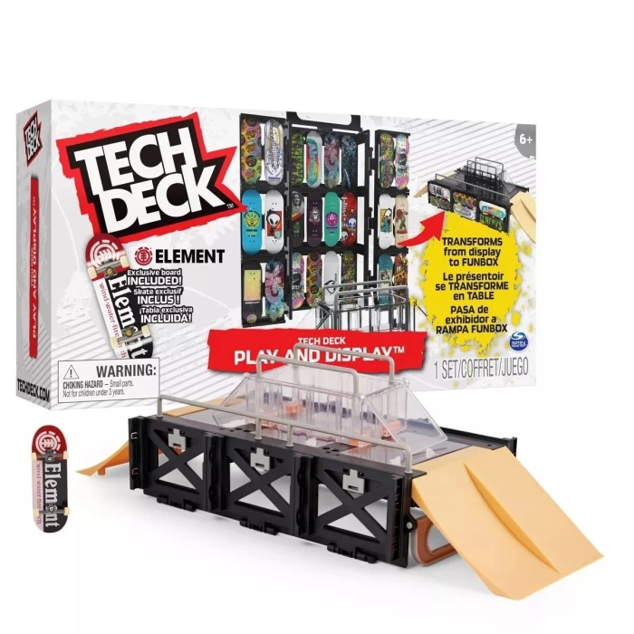 Tech Deck Dönüştürülebilir Oyun Seti ve Kaykay Mağazası