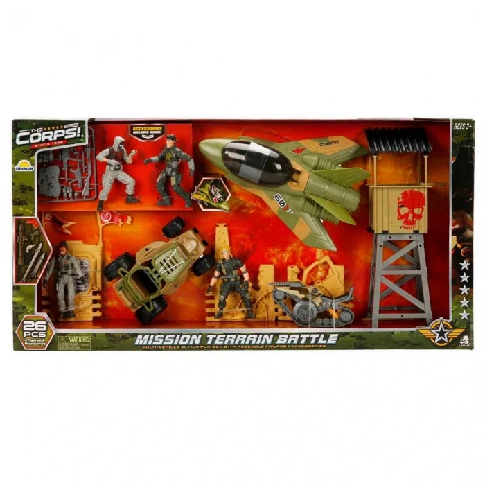 The Corps Mission Terrain Battle Askeri Oyun Seti