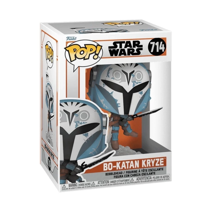 Funko POP Star Wars: The Mandalorian-Katan w/Darksaber and Jet Pack