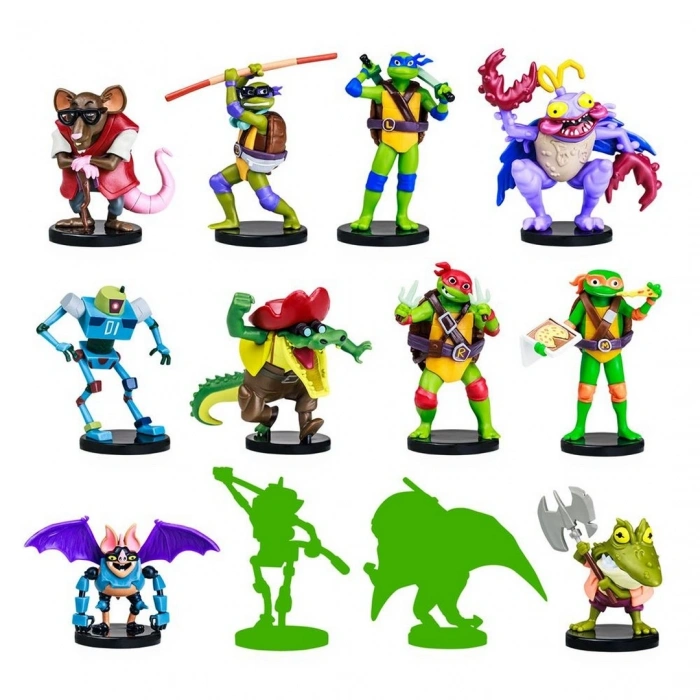 TMNT Figürlü Kalem Başlığı 12li Paket