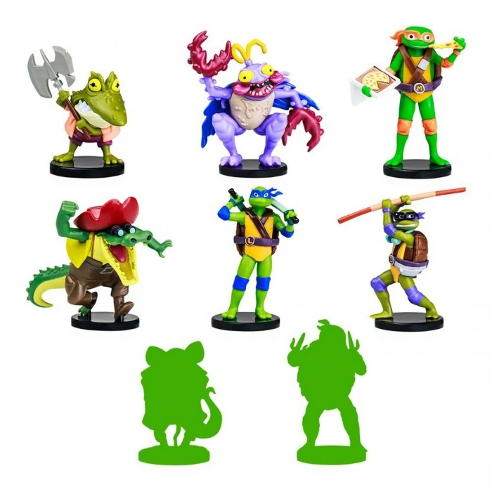 TMNT Figürlü Kalem Başlığı 8li Paket