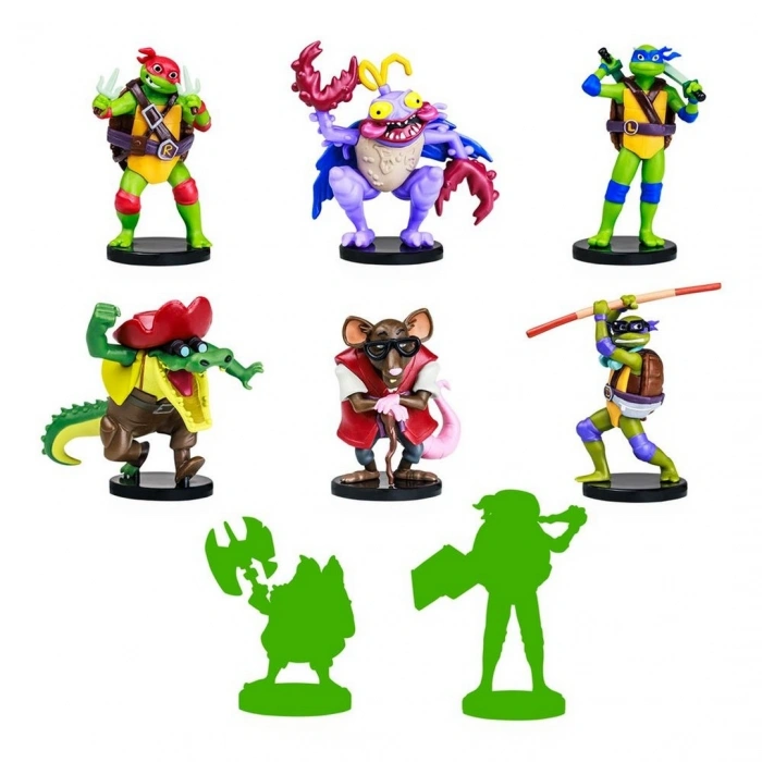 TMNT Figürlü Kalem Başlığı 8li Paket