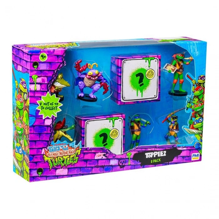 TMNT Figürlü Kalem Başlığı 8li Paket