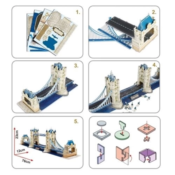 Tower Bridge 3D Puzzle