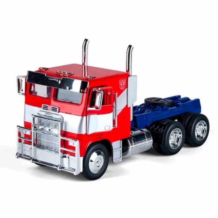 Transformers 1:24 Optimus Prime Model Araba