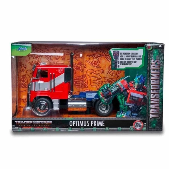 Transformers 1:24 Optimus Prime Model Araba