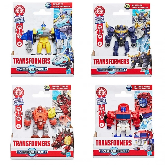 Transformers Cyberworld Cyber Changers Dönüşebilen Robot