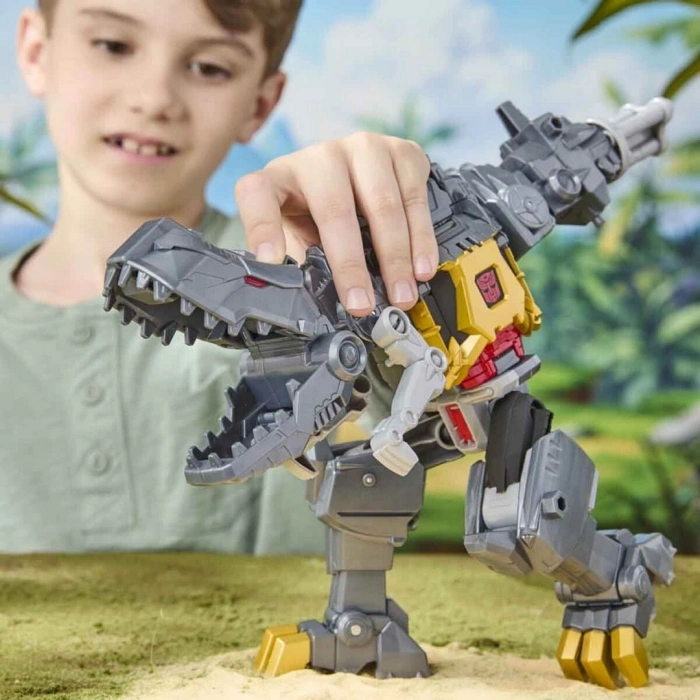Transformers Cyberworld Grimlock Chomp Dönüşebilen Aksiyon Figürü