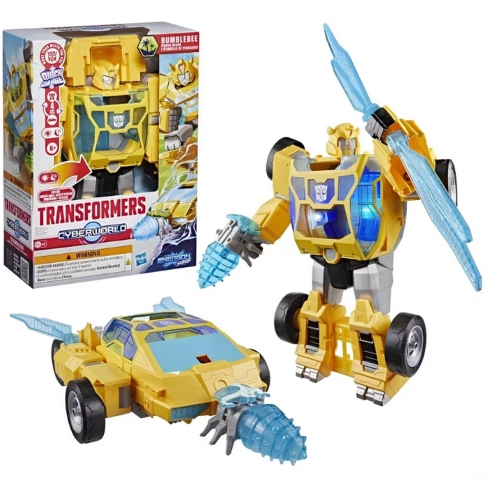 Transformers Cyberworld Power Spark Bumblebee Işıklı ve Sesli Dönüşen