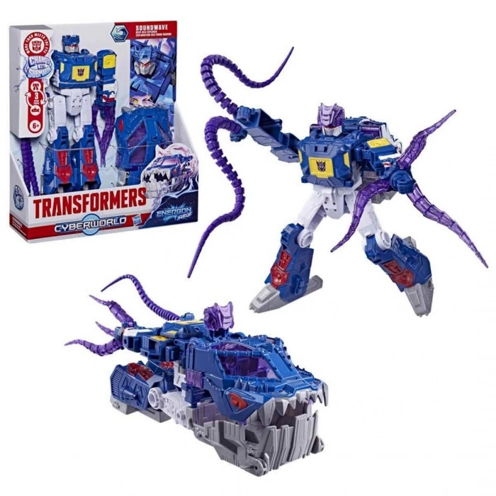 Transformers Cyberworld Soundwave Figürü