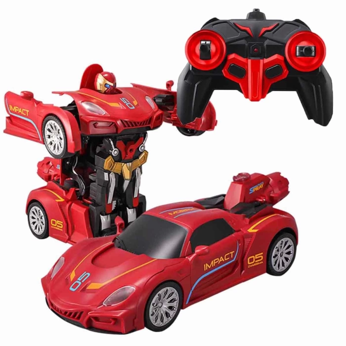 Transforming Robot Racer Kumandalı Sesli ve Işıklı Robot