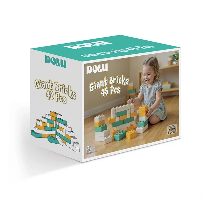 Tuğla Bloklar 48 Parça