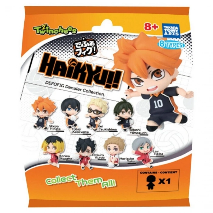 Twinchees Haikyu!! Defofig! Anahtarlık Figür Serisi