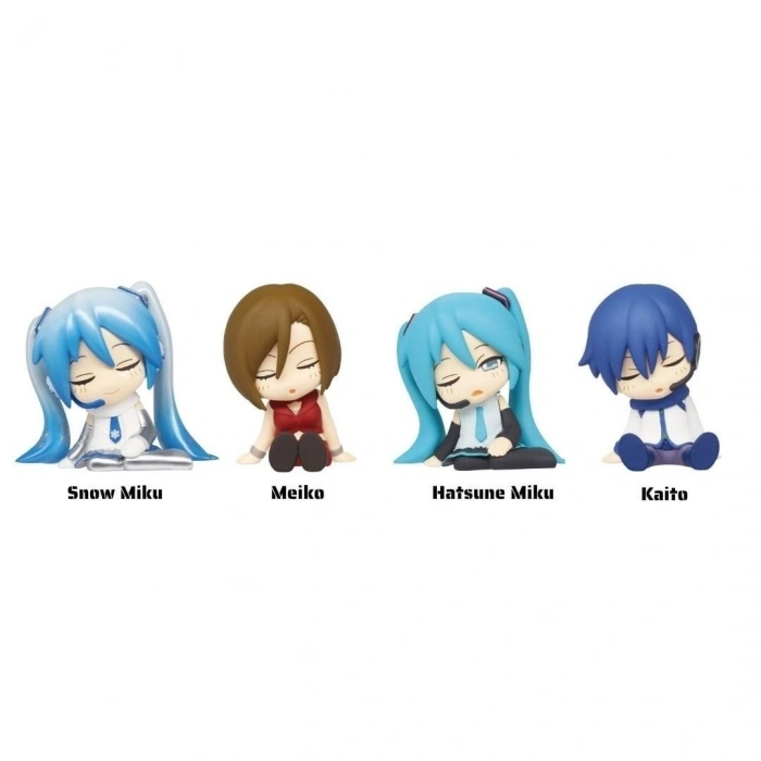 Twinchees Hatsune Miku Figürleri Uyuyan Minikler Seri 2