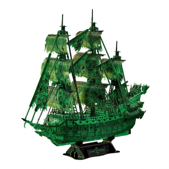Uçan Hollandalı Gemisi 3D Puzzle Karanlıkta Parlayan