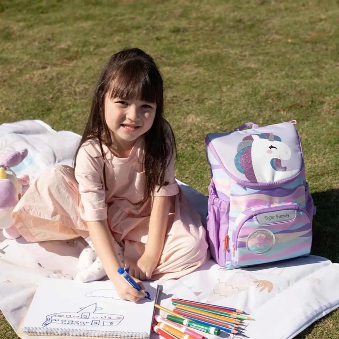 Unicorn Desenli Anaokulu Çantası