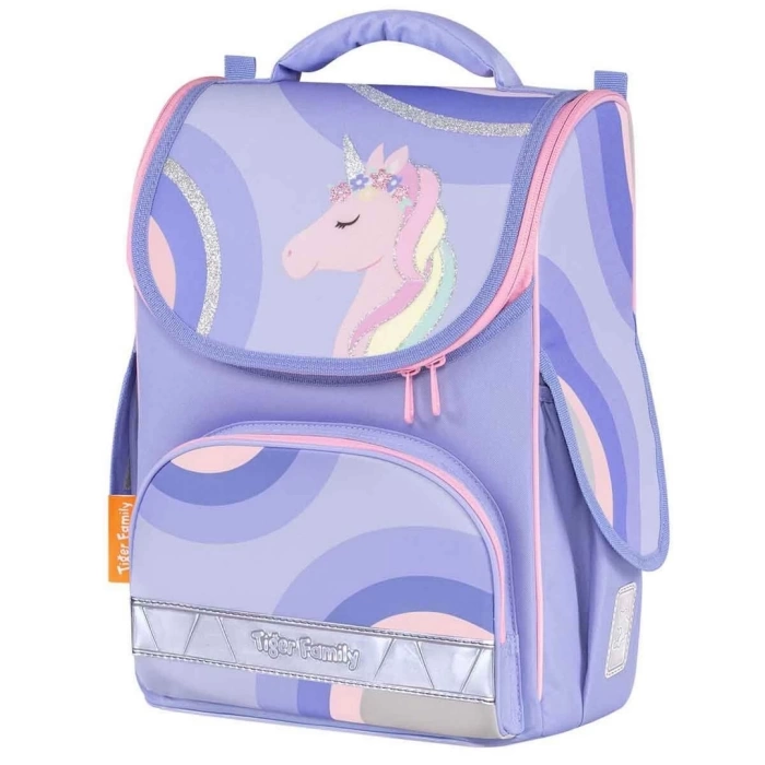 Unicorn Desenli Renkli Okul Çantası
