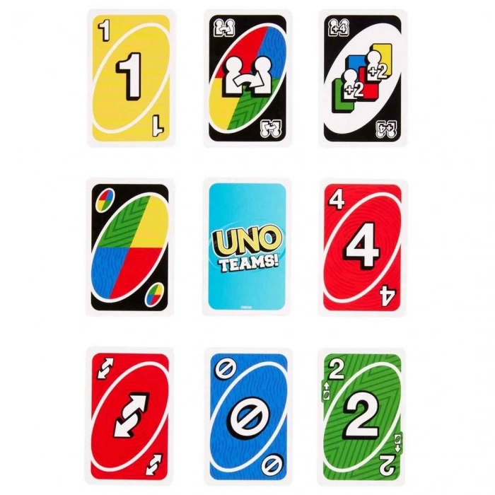 UNO Teams Kartlar Kart Oyunu