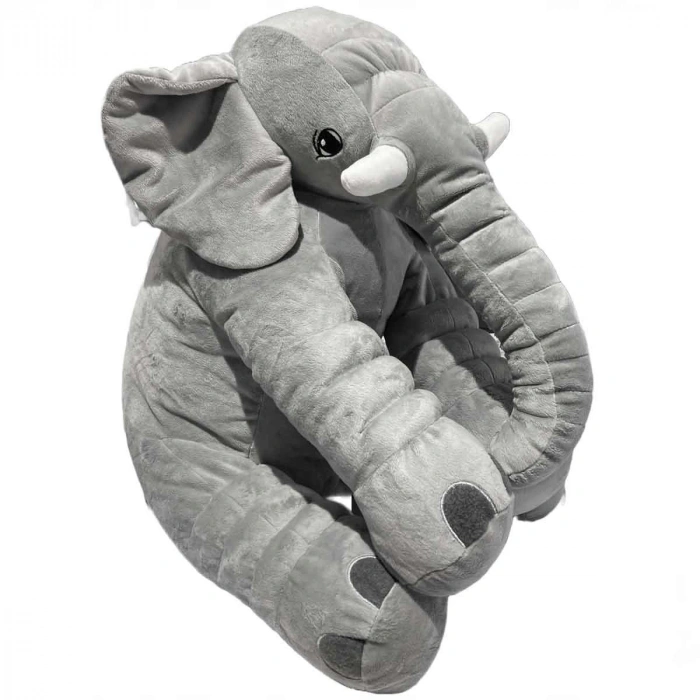 Uyku Arkadaşı Fil Peluş Gri 75 cm