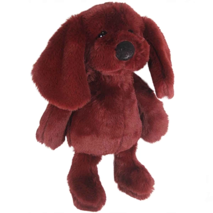 Uyku Arkadaşı Köpek Peluş Bordo 34 cm