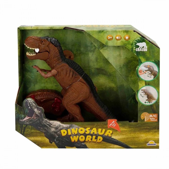 Uzaktan Kumandalı Buhar Çıkaran Dinozor