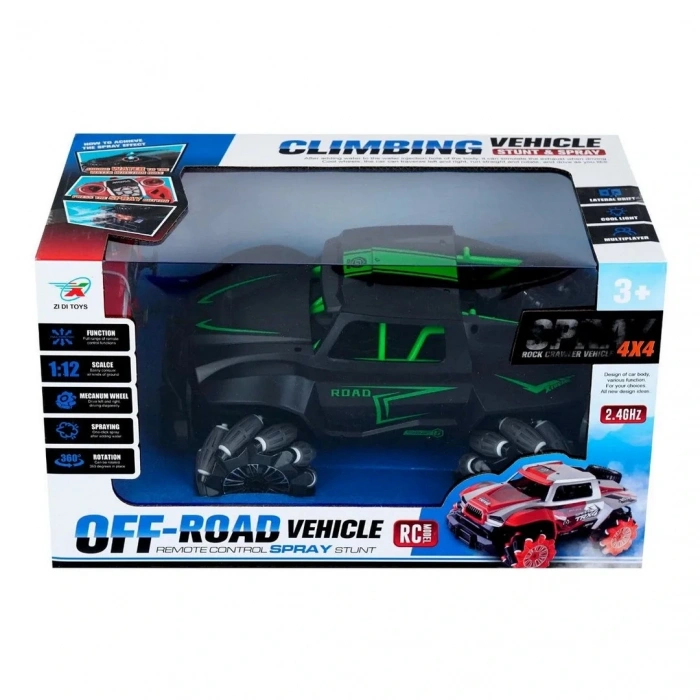 Uzaktan Kumandalı Duman Atan Off Road Jeep