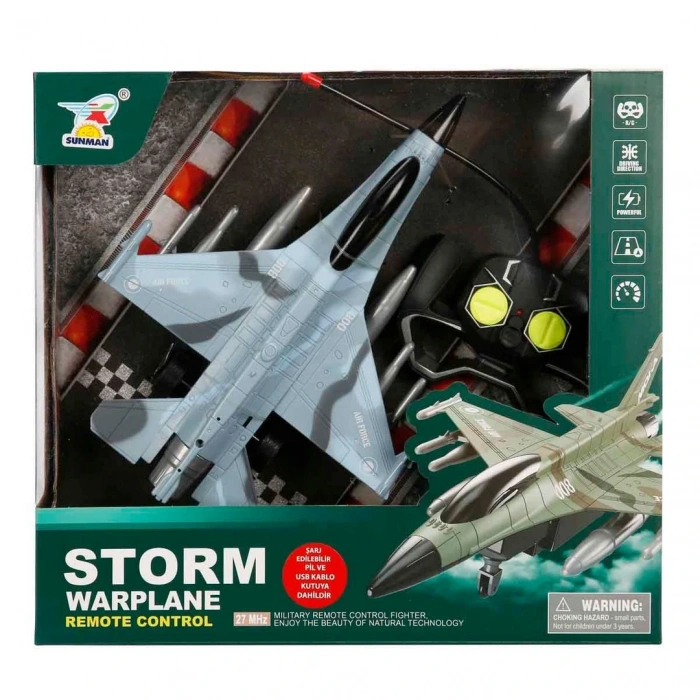 Uzaktan Kumandalı Savaş Uçağı 3.7V 27MHZ