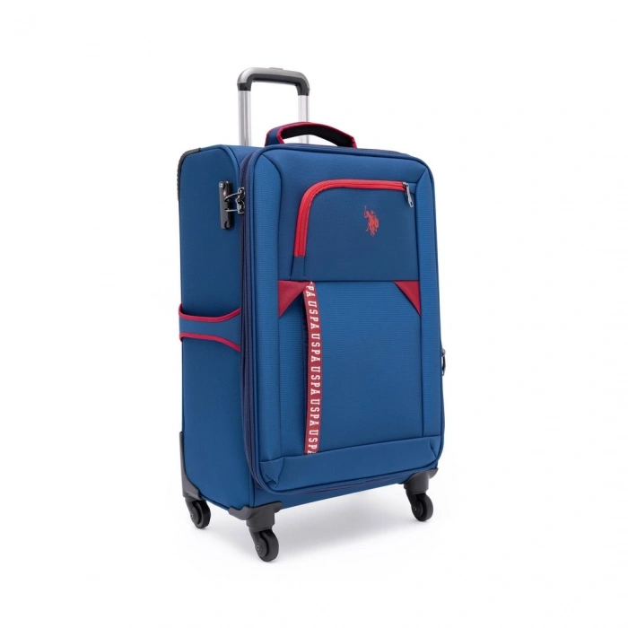 U.S. Polo Assn. 60 Cm Lacivert Unisex Orta Boy Valiz