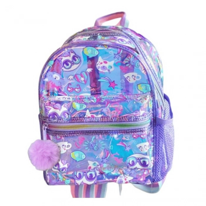 Vest Gözlüklü Kedi Sırt Çantası