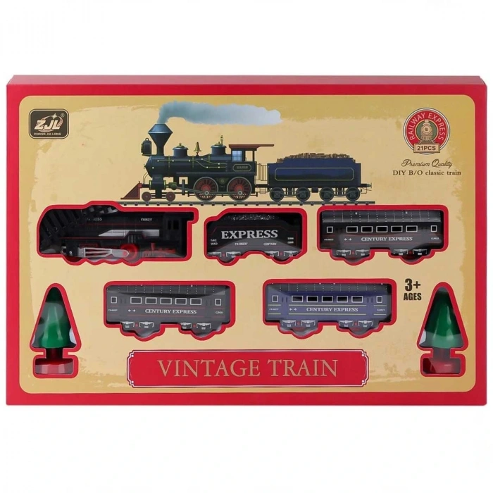 Vintage Classic Pilli Tren Seti 21 Parça