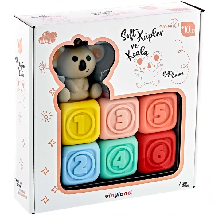 Vinyland Soft Aktivite Küpler Koala 7li Set 661914