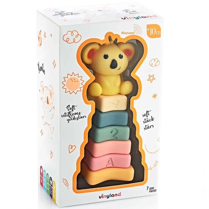 Vinyland Soft Yıldız Halkalar Koala 7li Set 661877