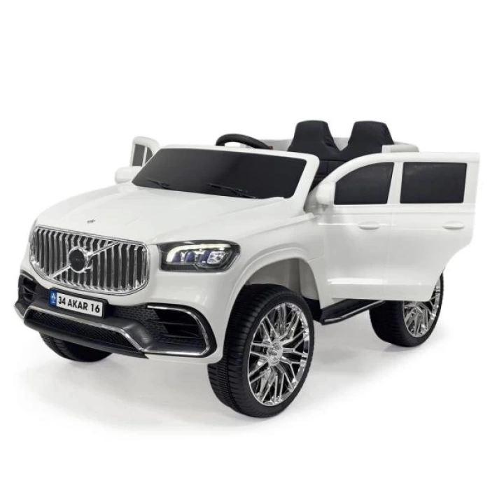 Voyage GT Beyaz Uzaktan Kumandalı 4X2 12 VOLT Akülü Araba