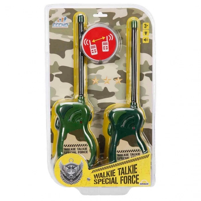 Walkie Talkie Asker Temalı Telsiz Seti